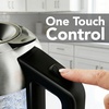 image:imageOVENTE 17L Glass Electric Kettle Water Boiler Silver KG612SSilver