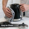 image:imageOVENTE 17L Stainless Steel Electric Kettle 1500W Power Silver KS777SBlack