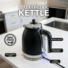 image:imageOVENTE 17L Stainless Steel Electric Kettle 1500W Power Silver KS777SBlack