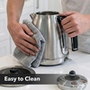 image:imageOVENTE 17L Stainless Steel Electric Kettle 1500W Power Silver KS777SSilver Matte