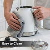 image:imageOVENTE 17L Stainless Steel Electric Kettle 1500W Power Silver KS777SWhite