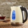 image:imageOVENTE 17L Stainless Steel Electric Kettle for Tea or Coffee Beige KS96BGBeige KS96