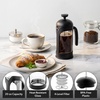 image:imageOVENTE 34oz French Press Coffee Maker with 4Level Filtration Black FPB34B12 Ounce