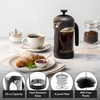 image:imageOVENTE 34oz French Press Coffee Maker with 4Level Filtration Black FPB34B20 Ounce