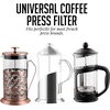 image:imageOVENTE 6 Pack Universal French Press Replacement Filter Set ACPF7027S20 Ounce
