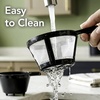 image:imageOVENTE Dual Drip Coffee Maker with Easy OnOff Switch Black CMDD2MB