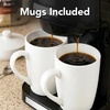 image:imageOVENTE Dual Drip Coffee Maker with Easy OnOff Switch Black CMDD2MB