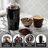 image:imageOVENTE Electric Coffee Grinder with One Touch PushButton Maroon CG225MBlack