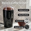 image:imageOVENTE Electric Coffee Grinder with One Touch PushButton Maroon CG225MBlack