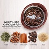 image:imageOVENTE Electric Coffee Grinder with One Touch PushButton Maroon CG225MBrown
