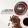 image:imageOVENTE Electric Coffee Grinder with One Touch PushButton Maroon CG225MBrown