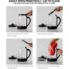 image:imageOVENTE Electric Coffee Grinder with One Touch PushButton Maroon CG225MKG516B  CG225B