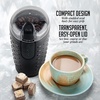 image:imageOVENTE Electric Coffee Grinder with One Touch PushButton Maroon CG225MKG516B  CG225B