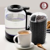 image:imageOVENTE Electric Coffee Grinder with One Touch PushButton Maroon CG225MKG516B  CG225B