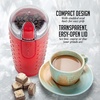 image:imageOVENTE Electric Coffee Grinder with One Touch PushButton Maroon CG225MKG516R  CG225M