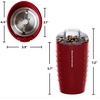 image:imageOVENTE Electric Coffee Grinder with One Touch PushButton Maroon CG225MMaroon
