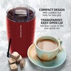 image:imageOVENTE Electric Coffee Grinder with One Touch PushButton Maroon CG225MMaroon