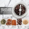 image:imageOVENTE Electric Coffee Grinder with One Touch PushButton Maroon CG225MWhite