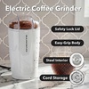 image:imageOVENTE Electric Coffee Grinder with One Touch PushButton Maroon CG225MWhite
