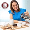 image:imageOVENTE French Press Coffee Maker 12oz with 4 Filters System Silver FSD12P20 Ounce