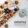 image:imageOVENTE French Press Coffee Maker 12oz with 4 Filters System Silver FSD12P34 Ounce