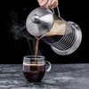 image:imageOVENTE French Press Coffee Maker 20oz with 4 Filters System Silver FSH20S34 Ounce