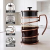 image:imageOVENTE French Press Coffee Maker 27oz with 4 Filters System Copper FSW27C27 Ounce