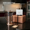 image:imageOVENTE French Press Coffee Maker 27oz with 4 Filters System Copper FSW27C34 Oz