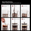 image:imageOVENTE French Press Coffee Maker 27oz with 4 Filters System Copper FSW27C34 Oz