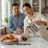 image:imageOVENTE French Press Coffee Maker 34oz with 4 Filters System Silver FSS34P27 Ounce