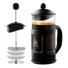 image:imageOVENTE French Press Coffee Maker 34oz with 4Level Filtration Black FPT34BBlack