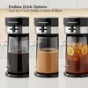 image:imageOVENTE Iced Tea and Coffee Maker with 3QT Pitcher Black CMT215B