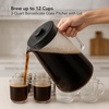 image:imageOVENTE Iced Tea and Coffee Maker with 3QT Pitcher Black CMT215B