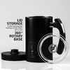 image:imageOVENTE Milk Frother Steamer and Warmer with Auto Shutoff White FR1208WBlack