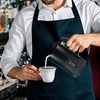 image:imageOVENTE Milk Frother Steamer and Warmer with Auto Shutoff White FR1208WBlack