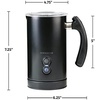 image:imageOVENTE Milk Frother Steamer and Warmer with Auto Shutoff White FR1208WBlack