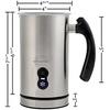 image:imageOVENTE Milk Frother Steamer and Warmer with Auto Shutoff White FR1208WSilver