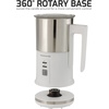 image:imageOVENTE Milk Frother Steamer and Warmer with Auto Shutoff White FR1208WWhite