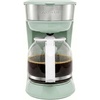 image:imageOVENTE 12Cup Drip Coffee Maker with Easy OnOff Switch Black CM412BLight Teal