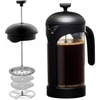 image:imageOVENTE 34oz French Press Coffee Maker with 4Level Filtration Black FPB34B34 Ounce