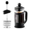image:imageOVENTE French Press Coffee Maker 34oz with 4Level Filtration Black FPT34BBlack