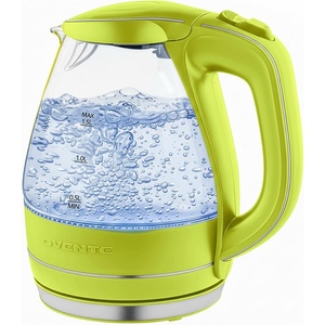 image:imageOVENTE 15L Glass Electric Kettle Water Boiler Pink KG83FGreen