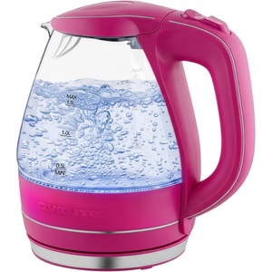 image:imageOVENTE 15L Glass Electric Kettle Water Boiler Pink KG83FPink