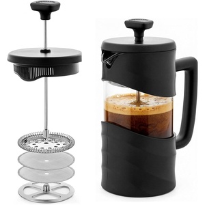 image:imageOVENTE 20oz French Press Coffee Maker with 4Level Filtration Black FPW20B20 Ounce