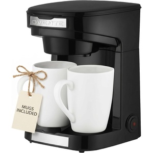 image:imageOVENTE Dual Drip Coffee Maker with Easy OnOff Switch Black CMDD2MB