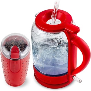 image:imageOVENTE Electric Coffee Grinder with One Touch PushButton Maroon CG225MKG516R  CG225M