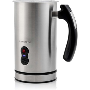 image:imageOVENTE Milk Frother Steamer and Warmer with Auto Shutoff White FR1208WSilver