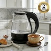 image:imageOVENTE 15L Glass Electric Kettle Water Boiler Black KG845BBlack