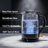 image:imageOVENTE 15L Glass Electric Kettle Water Boiler White KG516WBlack