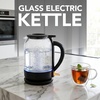 image:imageOVENTE 15L Glass Electric Kettle Water Boiler White KG516WBlack